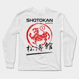 Shotokan Karate Tiger Long Sleeve T-Shirt